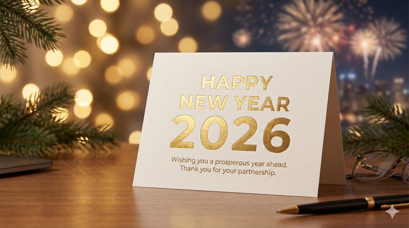 Pagbati 2026 Aming Bagong Taon Holiday Arrangement.