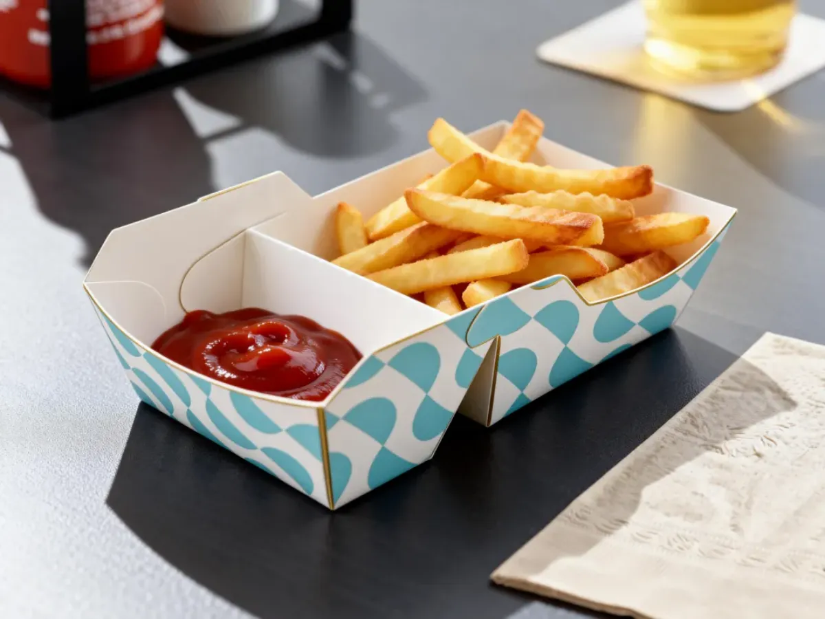 Inilalabas ni Zemeijia ang Custom Split Compartment Paper Boat Trays