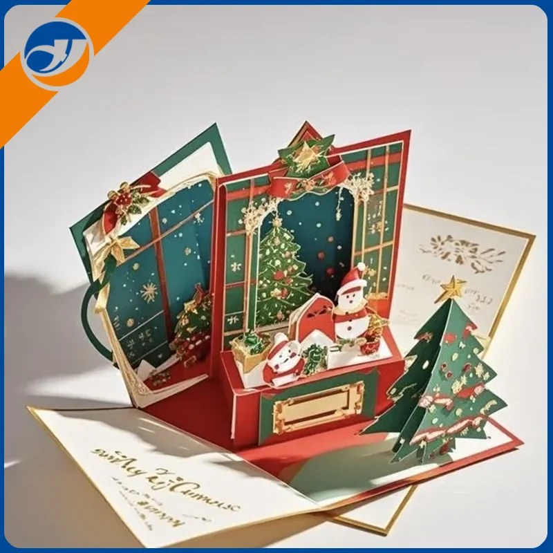 Christmas 3D paper card