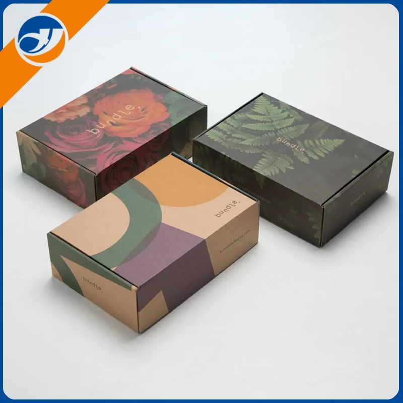 Corrugated color box