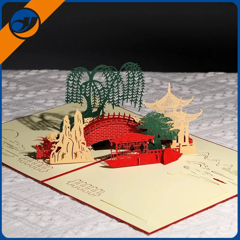 Creative 3D paper card
