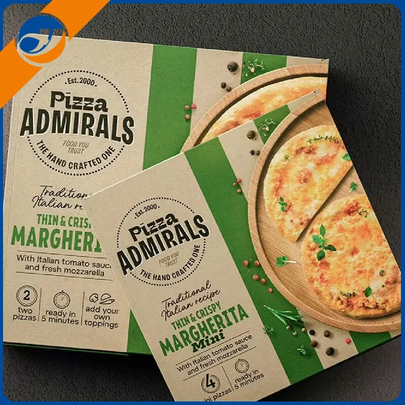 Napakagandang kahon ng pizza