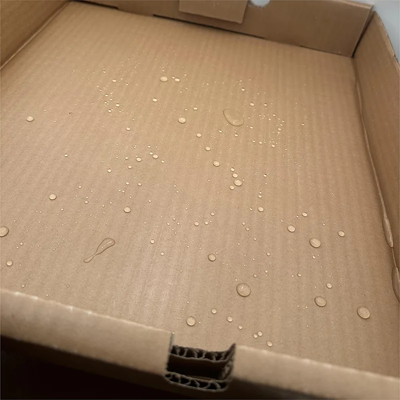 Ang mga kahon ng corrugated na tubig